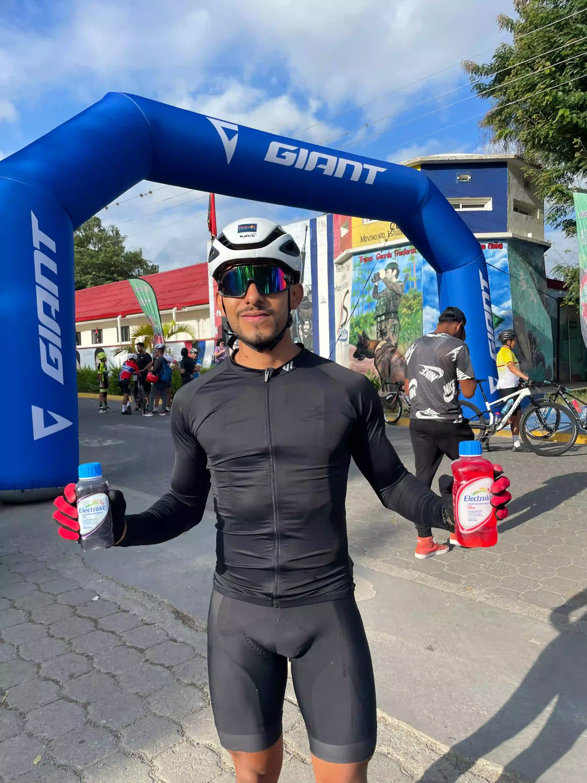 ciclista del equipo CRK team